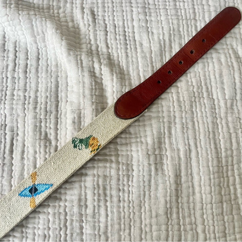 Kiawah Island Smathers & Branson Golf Motif Belt w original box - Picture 10 of 12
